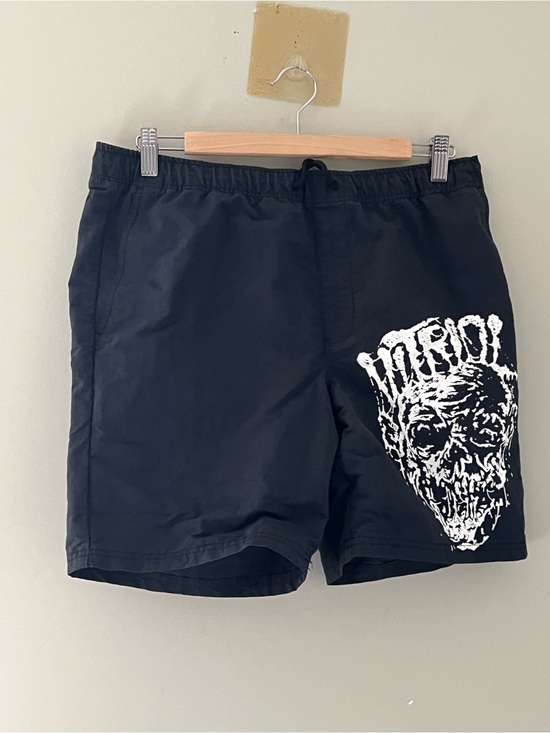 Other - Vitriol Skull Graphic Black Swim Trunks Board Shorts Men’s Size M